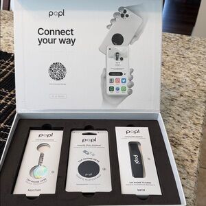 White Smart Digital Business Card Kit - White